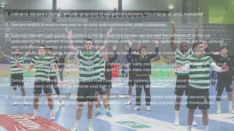 Jogadores leoninos agradecem aos adeptos no jogo disputado em Odivelas