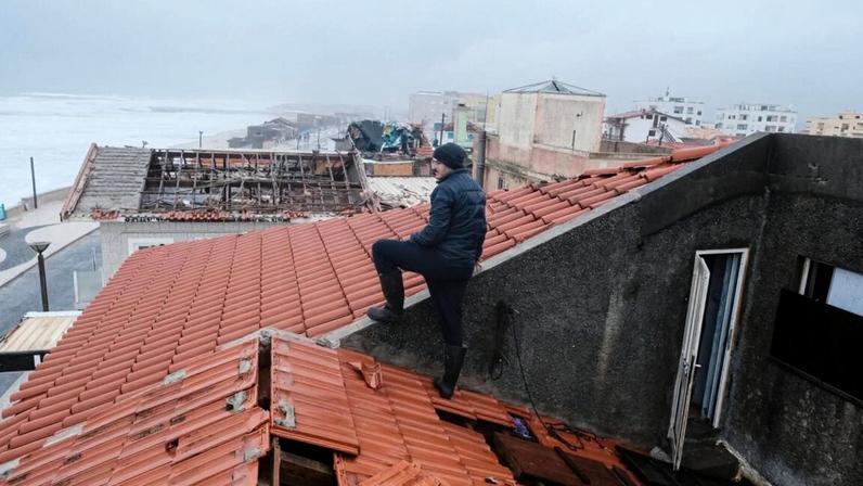 Tempestade Kristin deixou rasto de destruição a 28 de janeiro