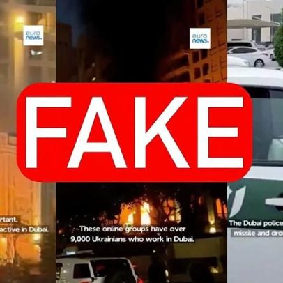 Notícias falsas da Euronews alimentam desinformação sobre a guerra Oriente Médio