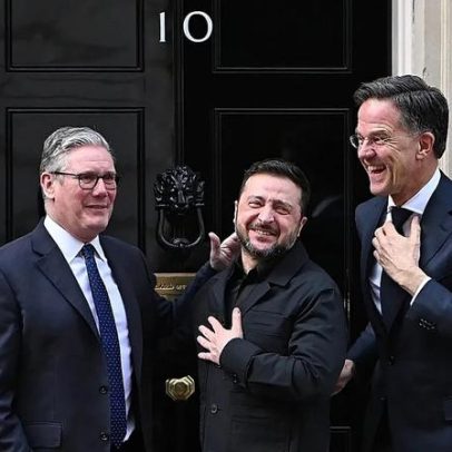 Starmer defende não perder de vista a Ucrânia durante visita de Zelensky
