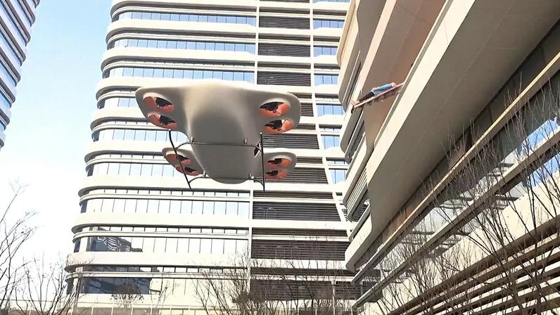 China revela eVTOL em forma de OVNI capaz de descolar em áreas urbanas