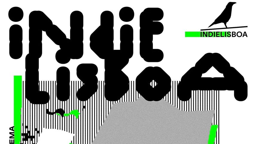 Cartaz da edição de 2025 do IndieLisboa