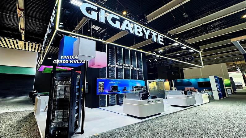 Gigabyte apresenta novos produtos com IA no Mobile World Congress em Barcelona