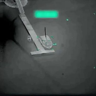 EUA divulgam imagens de ataques a navios da marinha iraniana