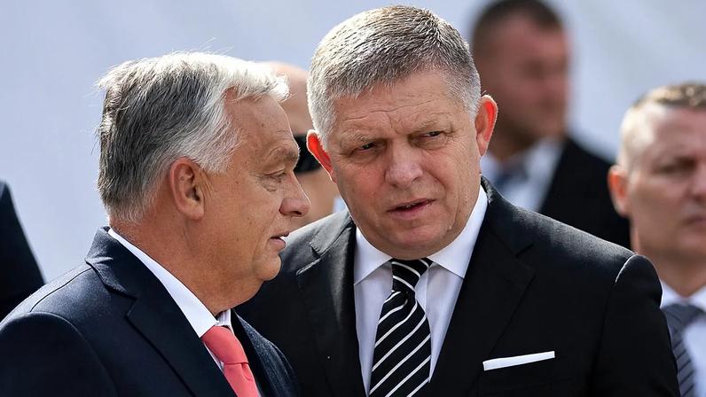 Viktor Orbán e Robert Fico.