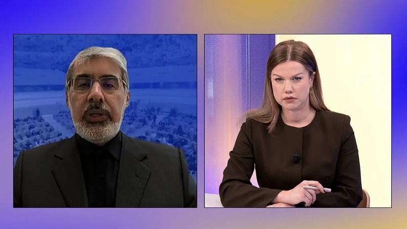 Ali Bahreini, embaixador do Irão na ONU em Genebra, entrevistado pela Euronews, 12 de março de 2026