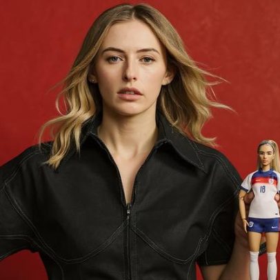 Chloe Kelly, estrela do Arsenal, estreia-se na Barbie Dream Team