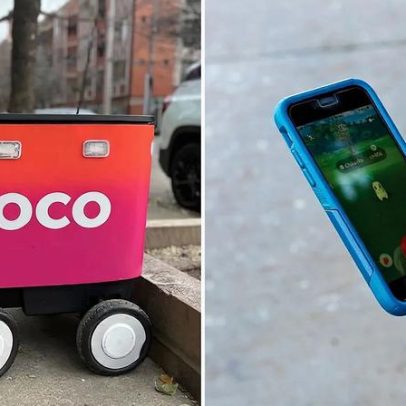 Jogadores de Pokémon Go ajudam sem saber a treinar robôs de entregas