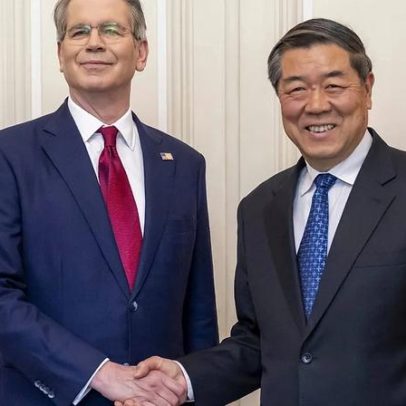 Tesouro dos EUA elogia negociações com China em Paris antes da cimeira Trump-Xi