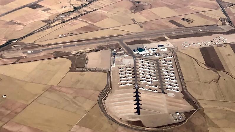 Aeroporto de Teruel, em Espanha