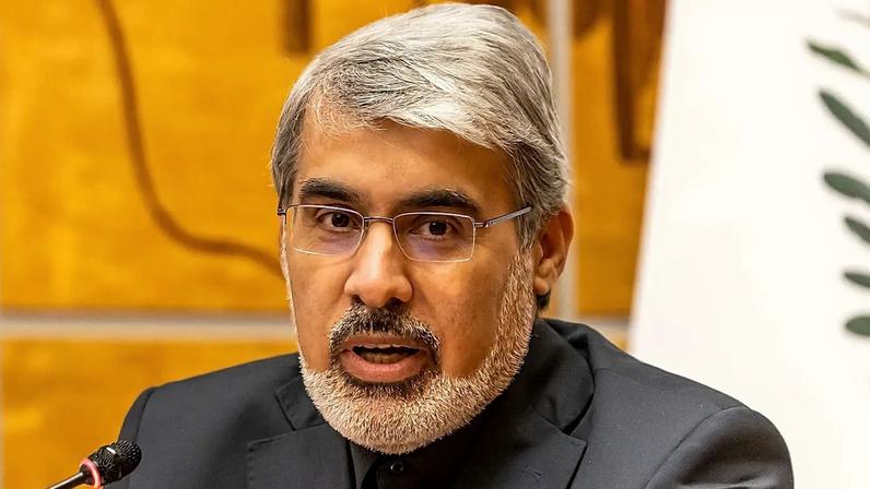 Ali Bahreini, embaixador do Irão nas Nações Unidas em Genebra, 3 de março de 2026.