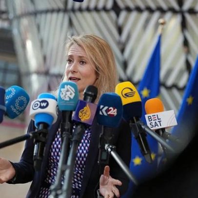 Kallas não há vontade de alterar mandato da missão naval da UE no Ormuz