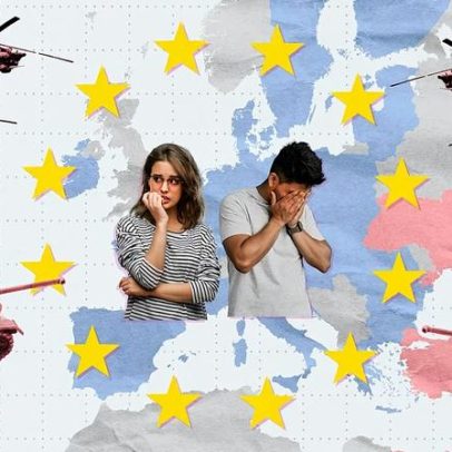 Estudo mostra europeus preocupados com guerras e a favor de maior independência da UE