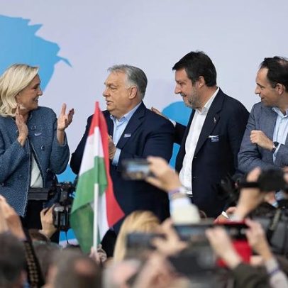 Líderes nacionalistas europeus apoiam Orbán antes das eleições na Hungria