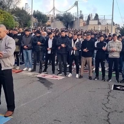 Jerusalém: gás lacrimogéneo durante orações do Eid junto a Al-Aqsa