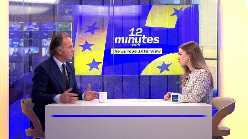 Bartjan Wegter, Coordenador da Luta Antiterrorista da UE no estúdio da Euronews, 23 de março de 2026