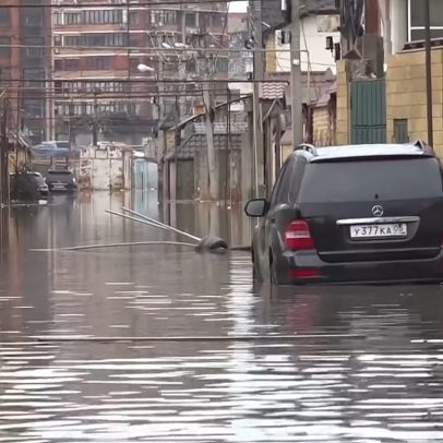 Inundações no norte do Cáucaso obrigam à evacuação de milhares na Rússia