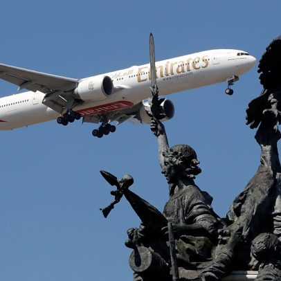 Chegada a Lisboa do primeiro avião com 122 portugueses do Dubai