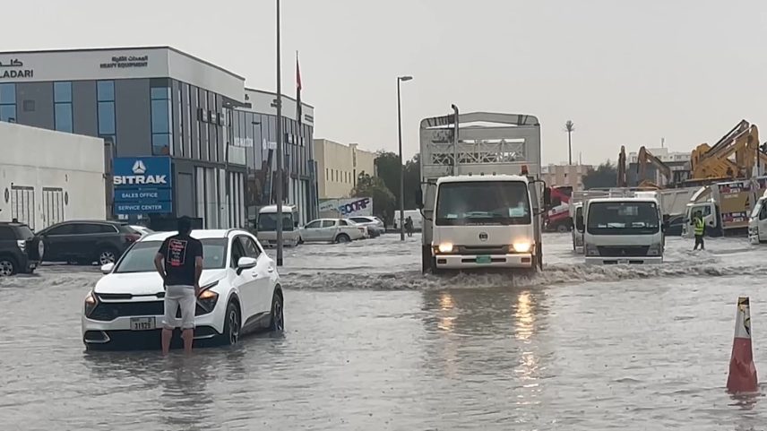 Chuva intensa e trovoadas varrem partes dos Estados do Golfo