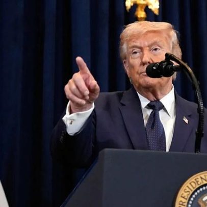 Trump diz que guerra no Irão terminará em breve e alerta Teerão sobre petróleo