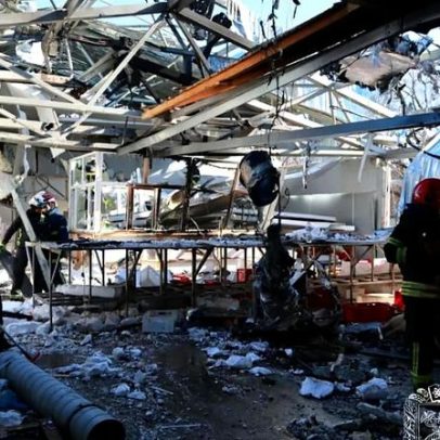 Forças Ucranianas bombardearam alvos militares na Rússia