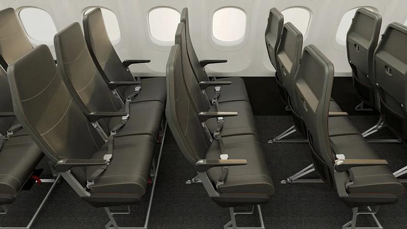 Novos assentos Kestrel podem acrescentar até cinco centímetros de espaço para as pernas aos passageiros