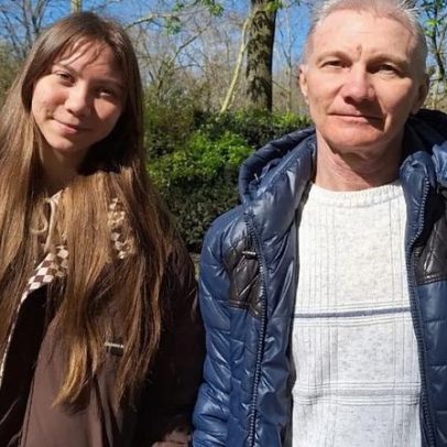 Masha e Alexei Moskalyov chegam à França