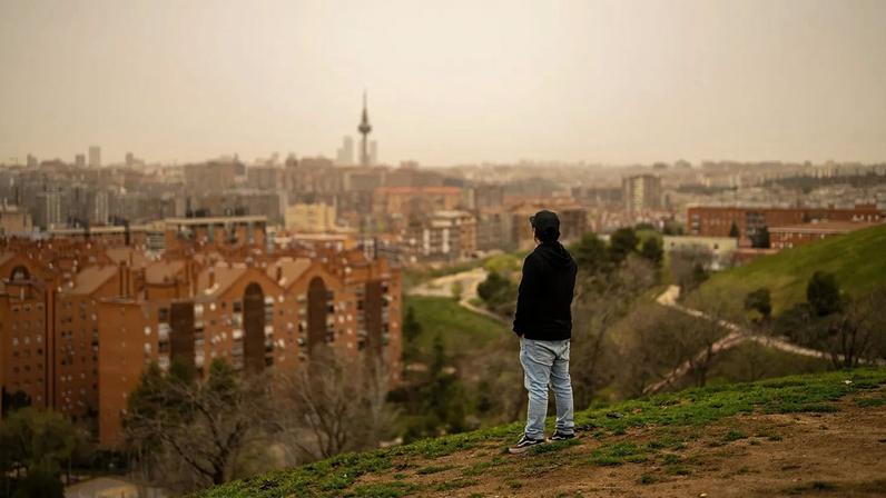 Parque Cerro del Tio Pio, Madrid, Espanha, quarta-feira, 16 de março de 2022
