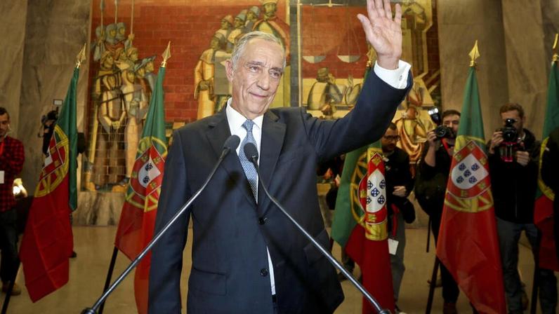 Janeiro de 2016: Marcelo eleito para o primeiro mandato como presidente da República