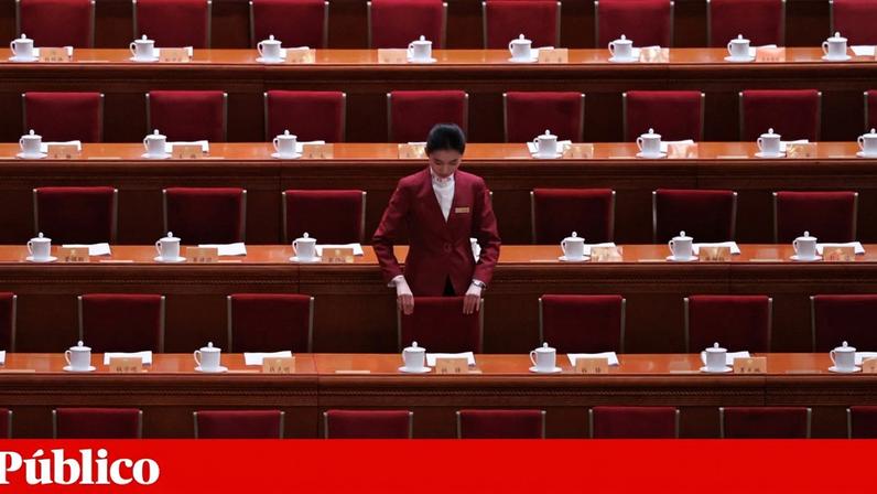 Congresso Nacional realiza-se anualmente no Grande Salão do Povo, em Pequim, capital da China
