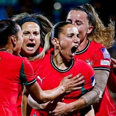 Portugal marca fora de horas e entra a ganhar na corrida ao Mundial feminino