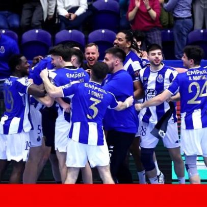 FC Porto garante play-off na Liga Europeia de andebol; Benfica adia