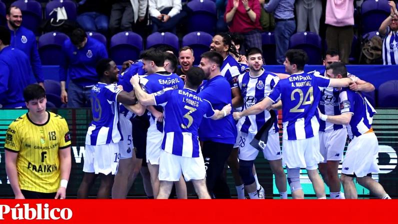 FC Porto garante play-off na Liga Europeia de andebol; Benfica adia