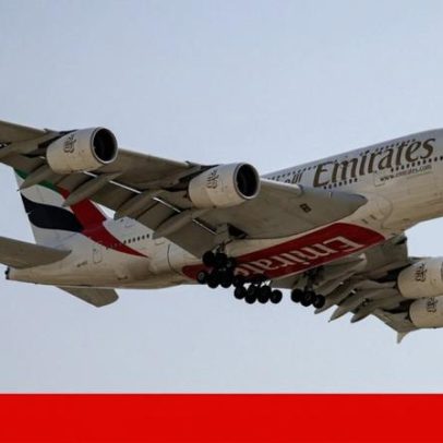 Voo da Emirates de Dubai chega a Lisboa às 19h30