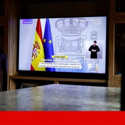 Sánchez afasta-se da posição europeia contra a guerra e irrita Trump