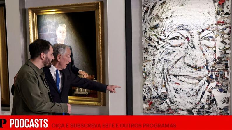 Montenegro desafia Passos; Marcelo leva Vhils a Belém