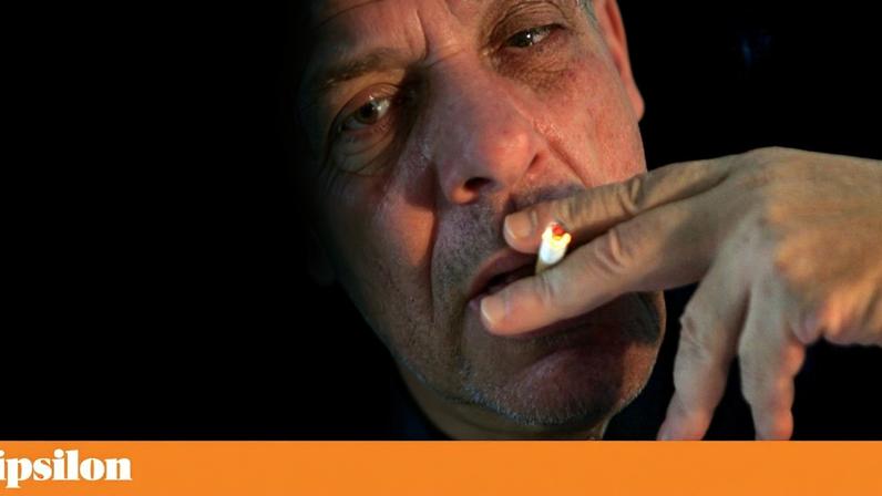 António Lobo Antunes fotografado em Lisboa