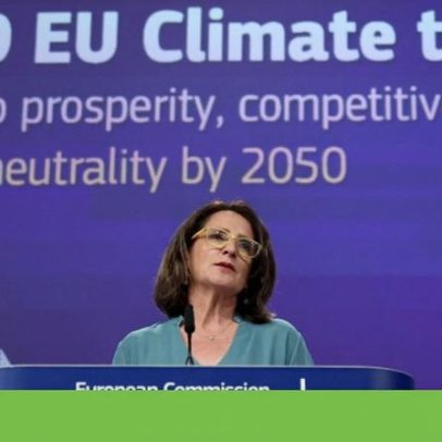 UE aprova meta climática de 90% de redução de emissões até 2040