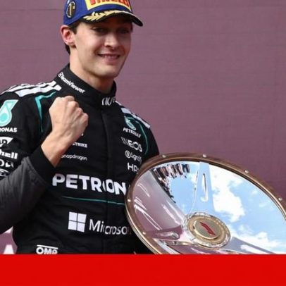 George Russell e a Mercedes vencem a primeira prova do Mundial de F1