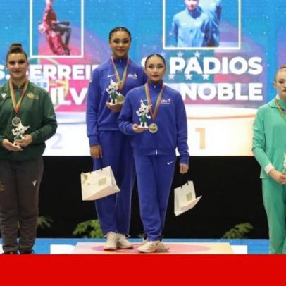 Portugal conquista prata e bronze na Taça do Mundo de ginástica acrobática