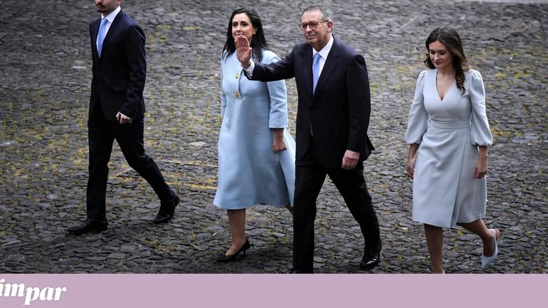 António José Seguro com Margarida Maldonado Freitas e os filhos, António e Maria