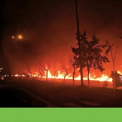 OMS alerta para riscos de saúde da chuva negra no Irão