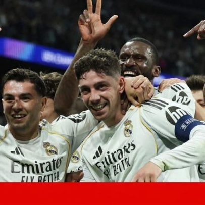 Real Madrid e City aparecem pela metade; Valverde surge inteiro