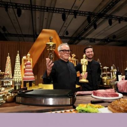 Caviar e comida de conforto no menu da noite dos Óscares