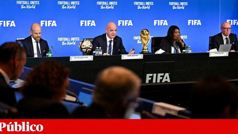 Gianni Infantino, presidente da FIFA: a cultura de decisões unilaterais do organismo é criticada pelas Ligas Europeias