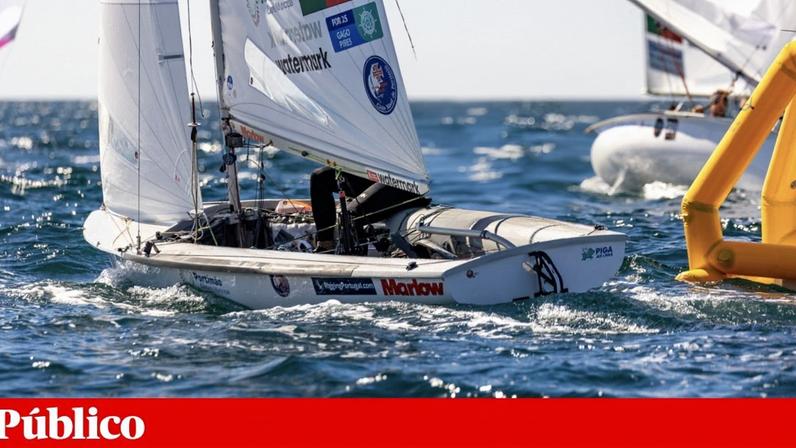 Rodolfo Pires e Beatriz Gago em acção, em Vilamoura