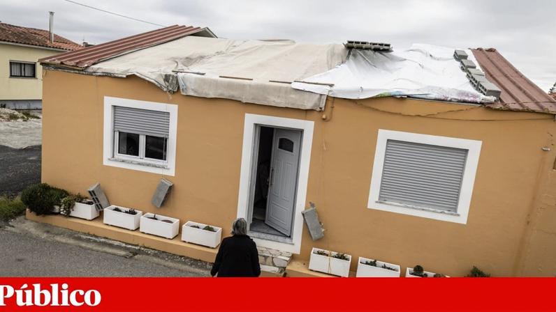 Tempestades danificaram muitas habitações que não tem seguro multirriscos