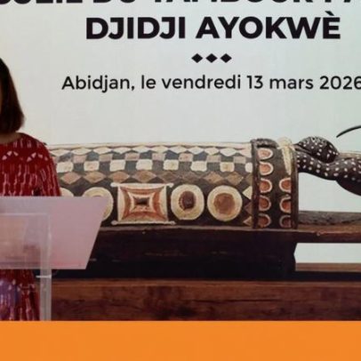 Tambor-falante regressa à Costa do Marfim após 110 anos