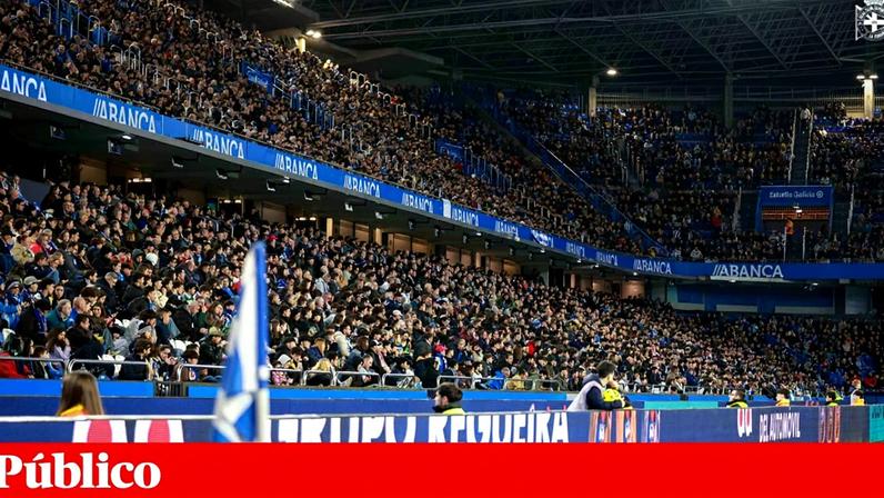 O Estádio Riazor, na Corunha, vai ser alvo de uma intervenção no futuro