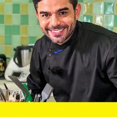 Márcio Ricci comanda buffet no aniversário do arquiteto Troufa Real